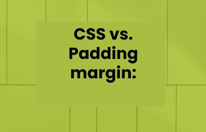CSS vs. Padding margin: