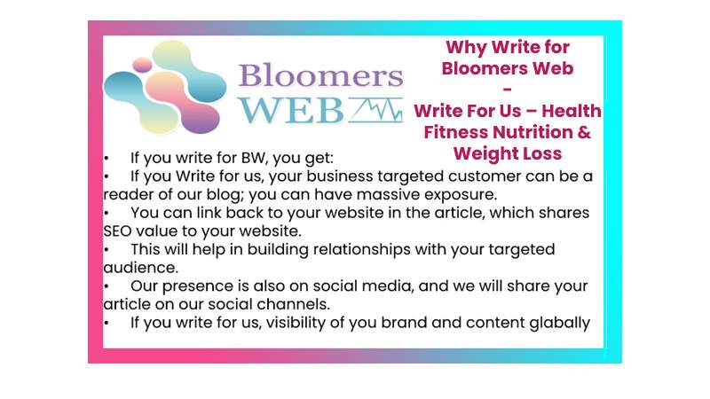 Write For Us – Health, Fitness, Nutrition & Weight Loss 